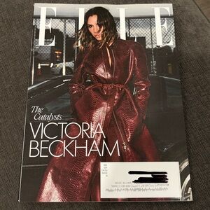 Elle Magazine October 2025 - Victoria Beckham - Never Read!! fashion spice girls